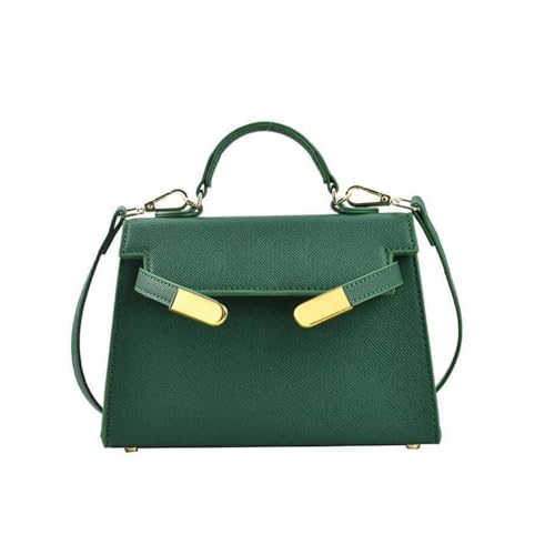 Crossbody Bags For Women PU Leather Trendy Shoulder Bag with Adjustable Strap Cross Body Bag Women's Handbags Purse (Green)