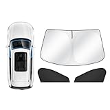 Karltys 3PCS Windshield Sun Shade for Mazda CX-50 2023-2025 2026, Reflective Front...