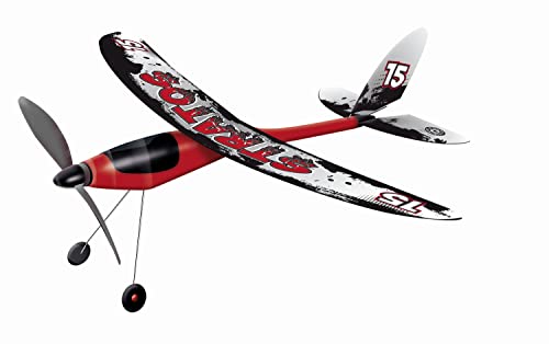 Planeur à moteur élastique Stratos Paul Günther pour jouer dehors en famille
