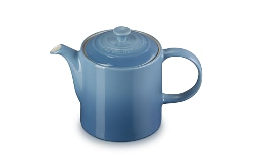 Le Creuset Grand Teapot, Stoneware, 1.3 litres, Serves 4 Cups, Chambray, 70703134340000