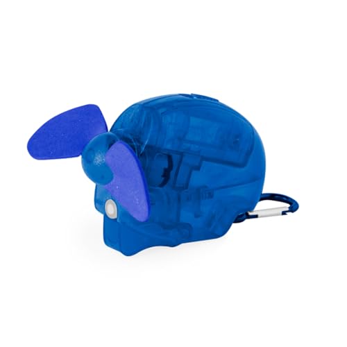 Ventilador y vaporizador portátil, 35 ml, compacto y ligero (azul)