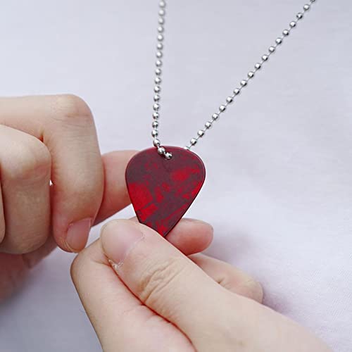 HUNM Médiators de guitare, collier de musique basse pour homme et femme, 1 médiator de guitare en celluloïd pour les… - Les Beatles, Paul McCartney, John Lennon, RIngo Starr, George Harrison HUNM Médiators de guitare, collier de musique basse pour homme et femme, 1 médiator de guitare en celluloïd pour les… – Image 7