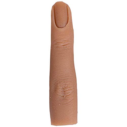 Dito in silicone pieghevole, modello di dita finte...