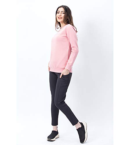 Image of BESIMPLE Winter Sweatshirts for Girls and Women | Sweatshirts Casual Drawstring Clothes Hoodie with Pocket | Cotton & Neck Hoodies | Casual Party Lightweight Fashionable Trendy
