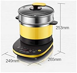 Olla Eléctrica Multifunción PNAWLLCF 1.8L 800W Color Amarillo miniatura 2