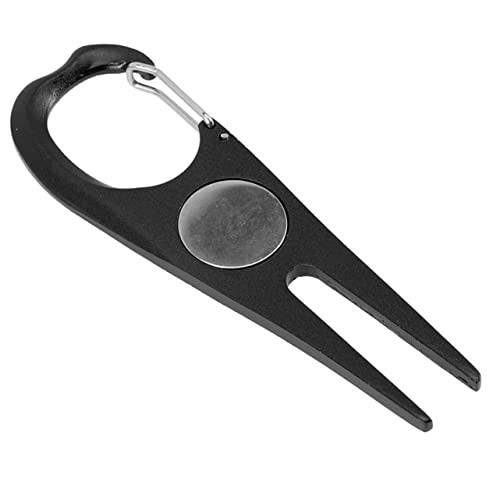 POPETPOP Portable Golf Divot Tool Stylish and Fork for Turf Repair Compact Design for Golf Lovers Present for Father Day Birthdays