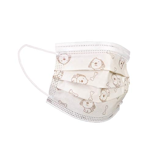 Preisvergleich Produktbild axentia 133460 Einwegmasken Mund Nasenmaske Kinder, Beige