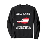 Photo Gallery retro zell am see austria distressed austria bandiera felpa Photo Gallery retro zell am see austria distressed austria bandiera felpa