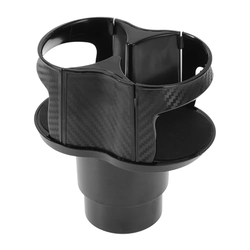 Portavasos Extensor para Carro 2 en 1 Negro ABS miniatura 1
