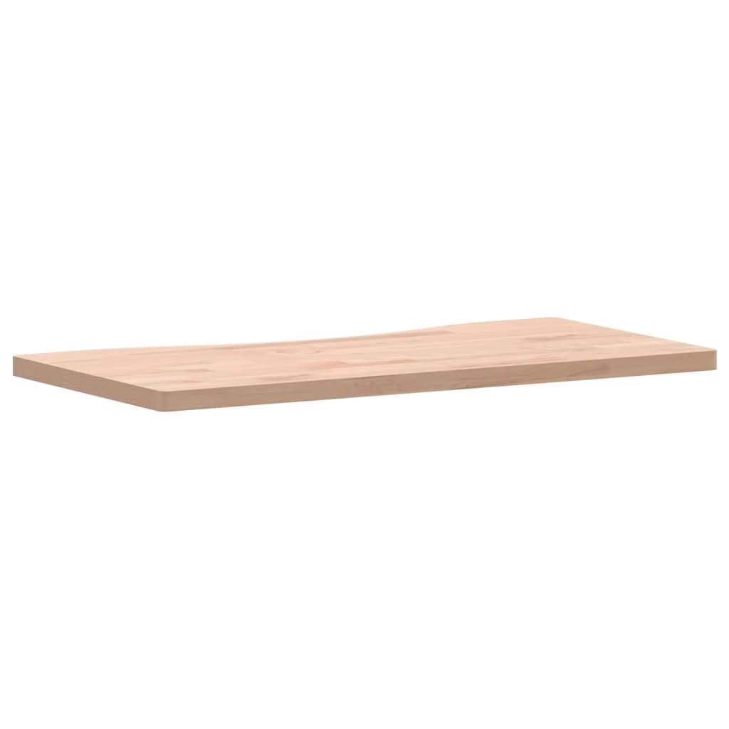 Akcesoria do mebli biurowych, blat biurkowy 80 x (36-40) x 2,5 cm meble z litego drewna bukowego
