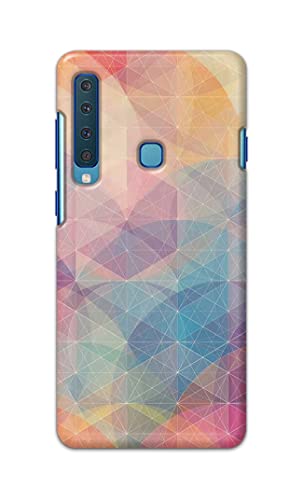Image of Printed Hard Back Cover Case for Samsung Galaxy A9 2018 Back Cover (Crumpled Paper Design) -1803