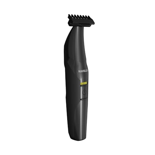 Image of Havells ST8000 Shimmer plus, 5 in 1 rechargeable Dual-Blade Shaver cum Trimmer with 4 Trimming Combs
