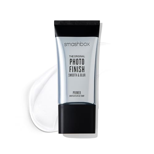 Smashbox The Original Photo Finish Smooth & Blur Makeup Primer | Instantly Smooths and Blurs Fine Lines and Pores | Vitamins A + E, 1 Fl Oz