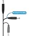 USB to DC 5V Power Cable, Universal DC 5.5x2.1mm Plug Charging Cord with 11 Connectors Tips(6.3x3.0, 5.5x2.5, 4.8x1.7, 4.0x1.7, 3.5x1.35, 3.0x1.1, 2.5x0.7, Type-C, Micro USB, Mini USB, LED Jack) 5 FT