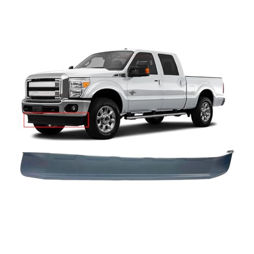 Image of FitParts For Ford F-250 /350 2011-2016 Front Lower Bumper Deflector | Textured, OEM BC3Z17626BA, FO1095242
