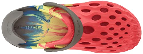 Merrell Mens Hydro Moc Drift Clog, Blue/Hi Viz/Red, 9 Us #TOP4