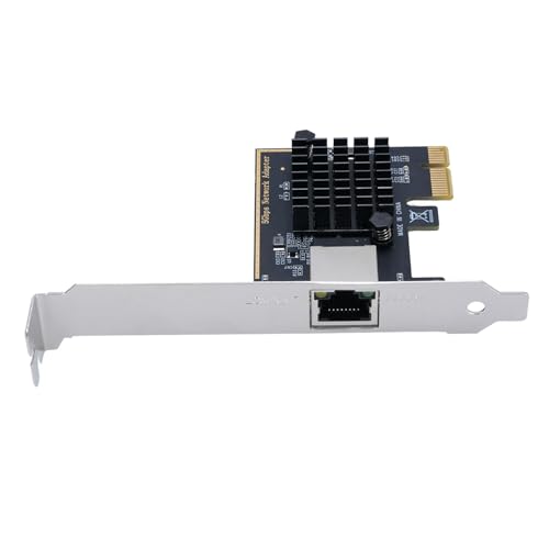 Adaptador de red PCIe 5G RTL8126 5000/2500/1000/100 Mbps PCI Express Gigabit Ethernet tarjeta con controlador RJ45 para Windows Linux miniatura 5