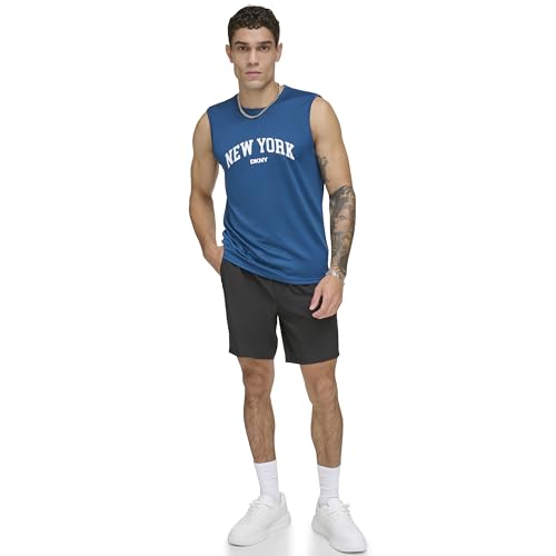 DKNY Men's Sleeveless Quick Dry 40+ Protection UPF Active Top2