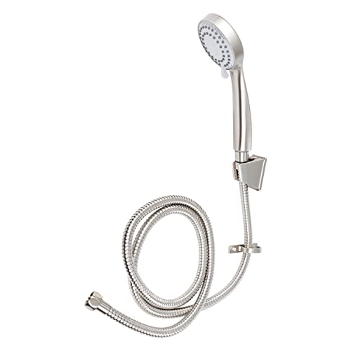 Empire Faucets Kit de Cabezal de Ducha Con Maneral - Repuesto Cromado con Manguera de Acero y Montaje miniatura 1