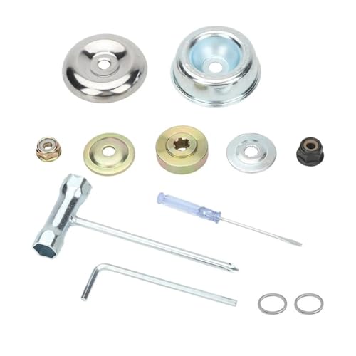 Adaptateur de tête de coupe-bordures et kit de fixation d'écrou pour débroussailleuse - 5