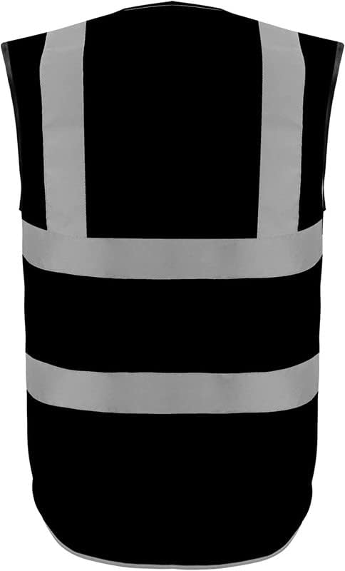 Miniatura 3 de Safety Vest Reflective Stripes Safety Knitted Vest Bright Construction Workwear For Men And Women