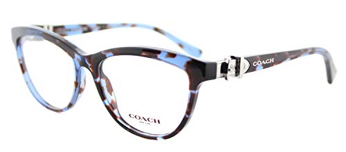 Coach Women's HC6087 Eyeglasses Blue Tortoise 53mm
