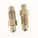 XCVGBNKL 10 Pcs M8*1.25mm Motorcycle Car Brake Bleeder Nipple Caliper Bleed Screws, Universal Brake Bleeder Screws Kits Metal Brake Part