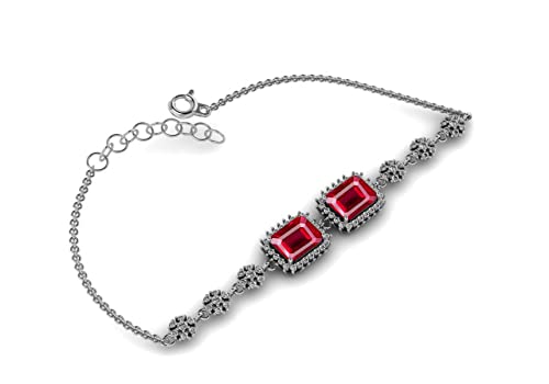 Image of LMDPRAJAPATIS Cubic Zirconia Charm Bracelet Jewellery with-Chain for girl & Women's