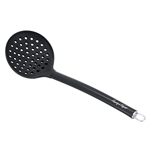 Yangzi Linha Fogaça, Escumadeira Silicone Com Cabo Inox, 34 x 10 cm