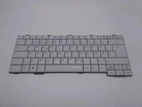 Preisvergleich Produktbild Partsitc Fujitsu Lifebook Drahtlose Tastatur S751 S760 S761 S781 E751 Weiß Gebraucht