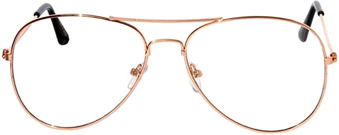 Image of OWL Aviator Pilot Sunglasses for Women and Men Size Medium Gold, Black, Silver, Bronze, Colorful Metal Frame