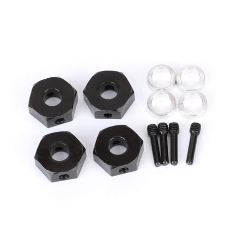 FEDCO SCX10 Hex 12MM Hub Hex Screw Shaft Wheel Spacer Hex Adapter for Axial SCX10III SCX10 Pro Capra 1.9 UTB Upgrade Parts 1/10 RC Crawler