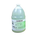 Sawzit, 1 Gallon Pail of Cutting Fluid, Tapping and Tap Fluid is Transparent Pure Synthetic Sawing Lubricoolant for Metalworking – Machining & Finishing