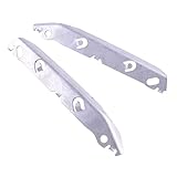 beler 1Pair Front Bumper Insert Support Bracket Fender Cover Fit for BMW E90 E91 325i 328i 330i 335i 335d 51117134097 51117134098