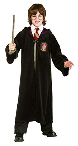 Harry Potter Gryffindor Robe Child Costume, Small, Black
