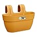 Price comparison product image elho Vibia Campana Easy Hanger M 36 - Planter for Balcony & Outdoor - Ø 36.0 x H 26.5 cm - Yellow/Honey Yellow