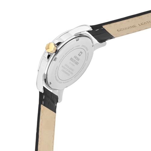 Swiss Military by Chrono Analogue White Dial Men's Watch-SM34039.11 - Image 2