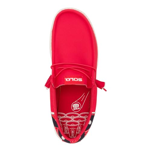 HEYDUDE Wally Funk Solo Cup, Men’s Shoes, Men's Slip-on Loafers, Comfortable & Light-Weight2