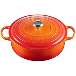 Cacerola Baja Le Creuset Le Creuset Rustidera de hierro fundido, 30 cm, 6, 2 L, Volcanico, 21179300902430