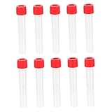 MAGICLULU 10pièces Lot De Tubes Échantillon De Tubes à Essai Pour Écouvillons Nasaux A...