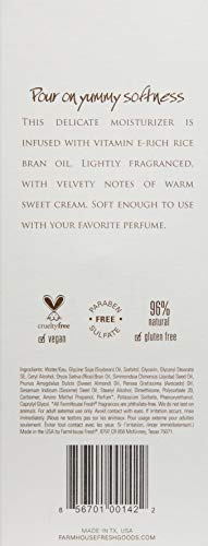 Farmhouse Fresh Sweet Cream Body Milk, Sweet Cream, 10 Fl Oz #TOP2