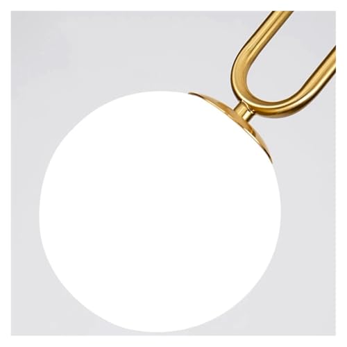 Éclairage d'escalier moderne à LED et suspension design or pour intérieur - 4
