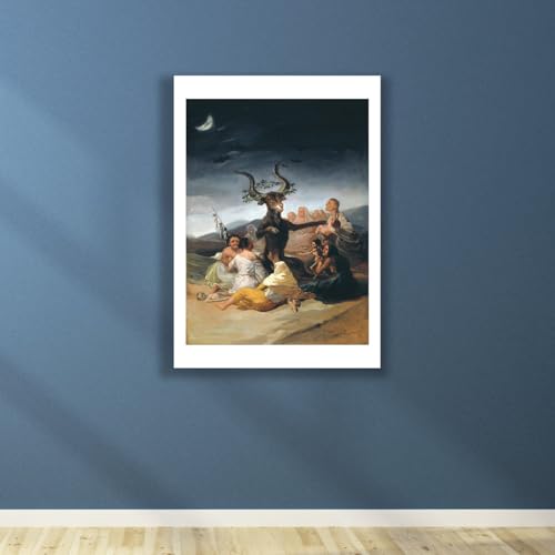 Poster Witches Sabbath de Goya : grand format mat pour éliminer les reflets - 5