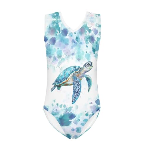 Image of ZFRXIGN Leotards for Girls Gymnastics 3-14 Years Kids Dance Clothes Summer Beachwear