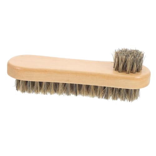 ORFOFE Sand Removal Brush Beach Cleaning Tool Mini Scrubber for Beach Toys Camping Gear