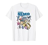 Disney Pixar Finding Nemo Iconic Characters Group Shot Logo T-Shirt