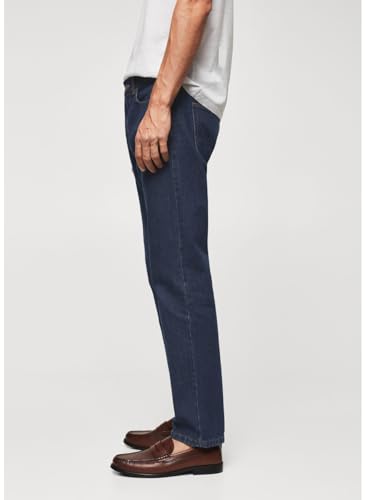 Image of KOTTY Men's Mid Rise Solid Straight Fit /Skinny Fit /Relaxed Fit Comfortable and Strechable Stylish Looking Jeans