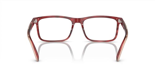 Image of Emporio Armani mens Ea3227 Square Prescription Eyewear Frames