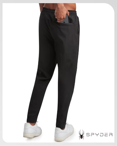 Spyder Mens Work Pants - Moisture Wicking Pants for Work - Lightweight Stretch Casual Golf Wear and Athletic Joggers for Men2