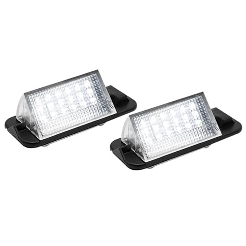 Luces de matrícula LED para BMW E36 Serie 3 1992-1998 M3 318i 325i Lámparas Blancas 2 Uds